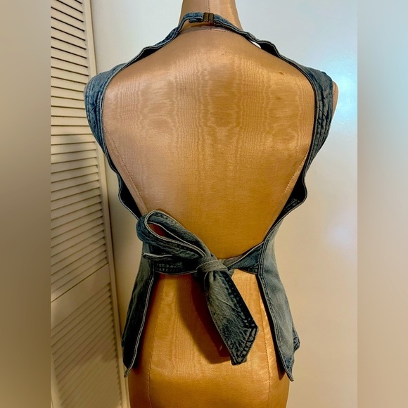 Denim Zara top - Picture 5 of 6